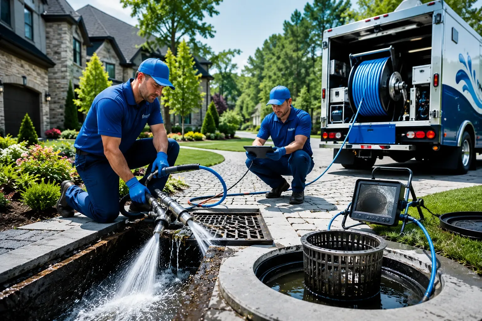 Local outdoor drain cleaning professionals in Berwick, IL